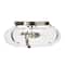Hello Honey® Robert Stevenson Lighting Alston 16" Antique Nickel Glass & Metal Flush Mount Ceiling Light
